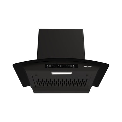 Faber 60 cm Wall Mounted Chimney Zeal Series HOOD ZEAL BLDC HC SC FL BK IN 60 C + Faber Cooking Range FCR 52L 4B BEG