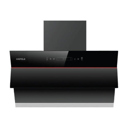 Hafele 75 cm Wall Mounted Chimney Essentia Series RENATA INCLINED 75 + Hafele 78 cm 3 Burner Hob Essentia Series AUGUSTA 378