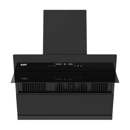Kaff 75 cm Wall Mounted Chimney ALBURY 75 DC - BLDC + Kaff 80 cm 4 Burner Hob Infra INF 804