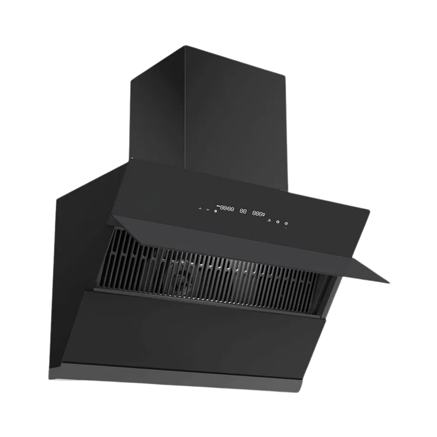 Kaff 60 cm Wall Mounted Chimney ALBURY SUPER 60 DC BLDC + Kaff 60 cm 4 Burner Hob Preston PRS 654