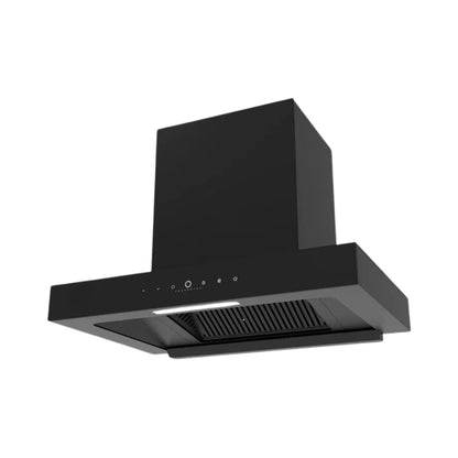 Kaff 60 cm Wall Mounted Chimney CASTO 60 - DC - BLDC + Kaff 60 cm 4 Burner Hob Preston PRS 654