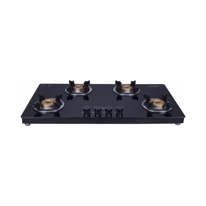 Elica 88 cm 4 Burner Cooktop TKN CROWN DT SERIES 904 CT VETRO 2J AI