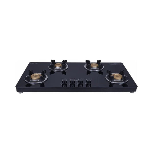 Elica 88 cm 4 Burner Cooktop TKN CROWN DT SERIES 904 CT VETRO 2J AI