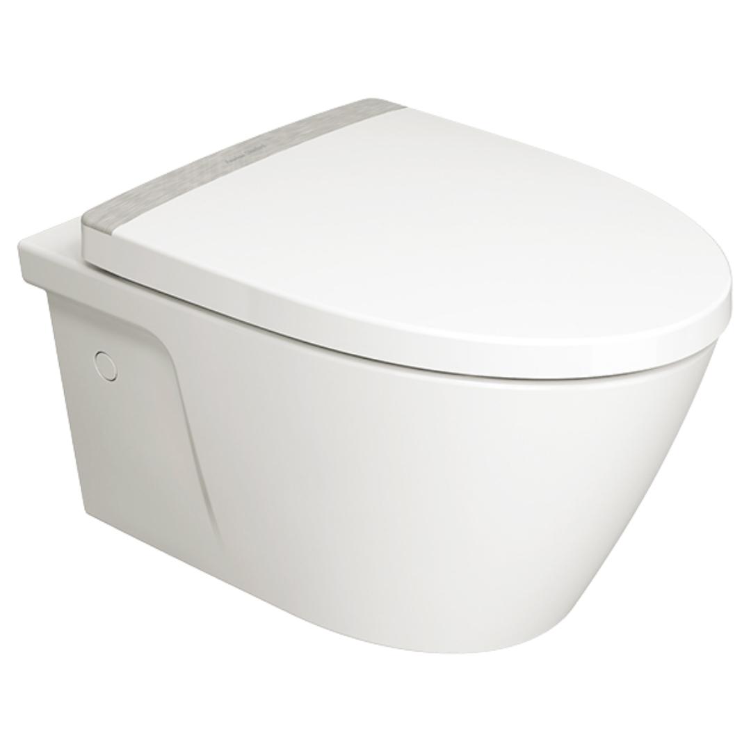 American Standard Wall Mounted White Closet WC Acacia Evolution CL3119B-6DACTPT+CL6117M-6D with P-Trap