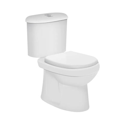 Hindware Floor Mounted White 2 Piece WC Clipper 92026 WHITE with S-Trap