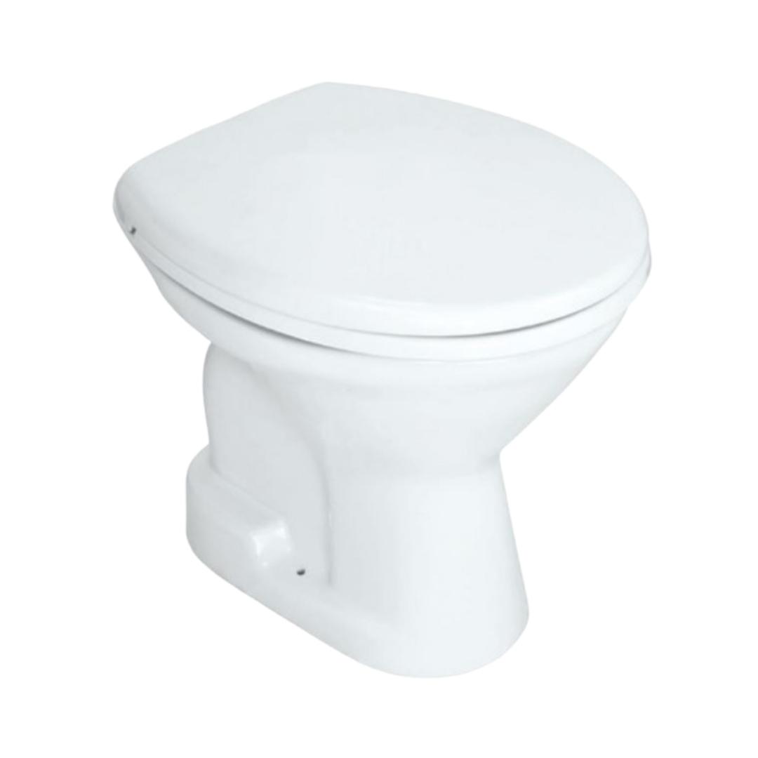 Jaquar Floor Mounted White Closet WC Continental CNS-WHT-551SSPP with P-Trap
