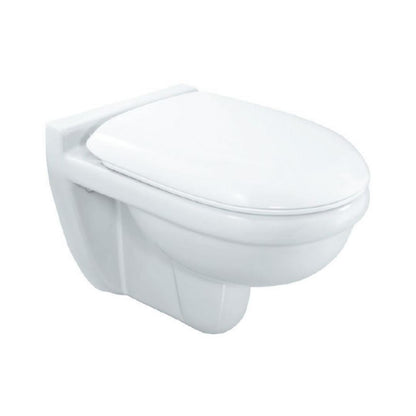 Jaquar Wall Mounted White Closet WC Continental CNS-WHT-959SPP with P-Trap
