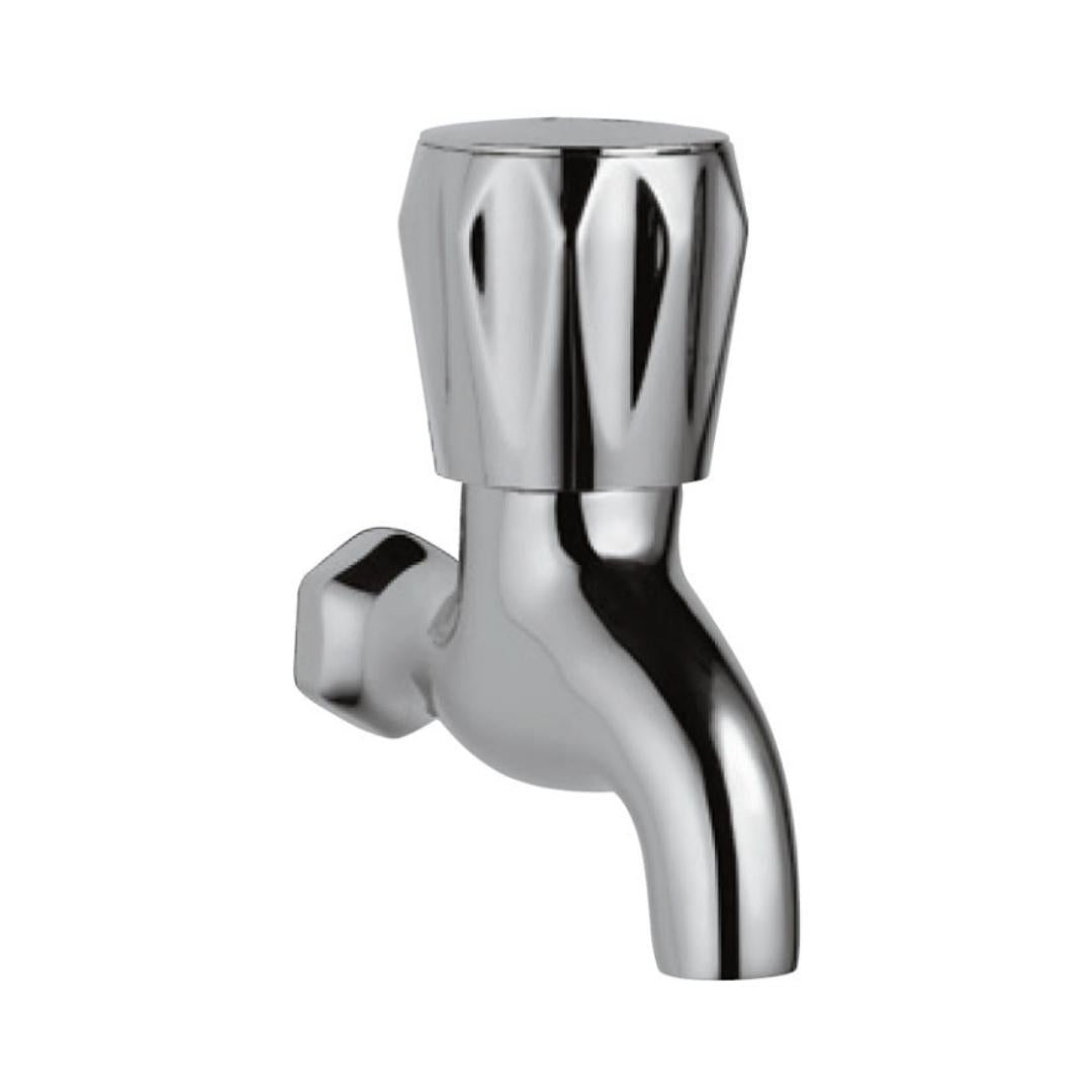 Jaquar WC Area Bib Cock Continental CON CHR 037KN Chrome On Decure in jaquar-wc-area-bib-cock-continental-con-chr-037kn-chrome-on-decure-in