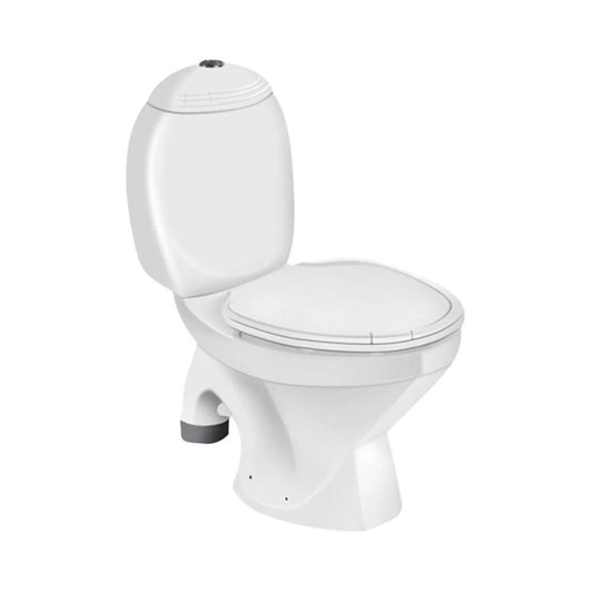 Hindware Floor Mounted White 2 Piece WC Constellation 20024 S TRAP with S-Trap
