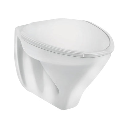 Hindware Wall Mounted White Closet WC Constellation 20040 WHITE with P-Trap