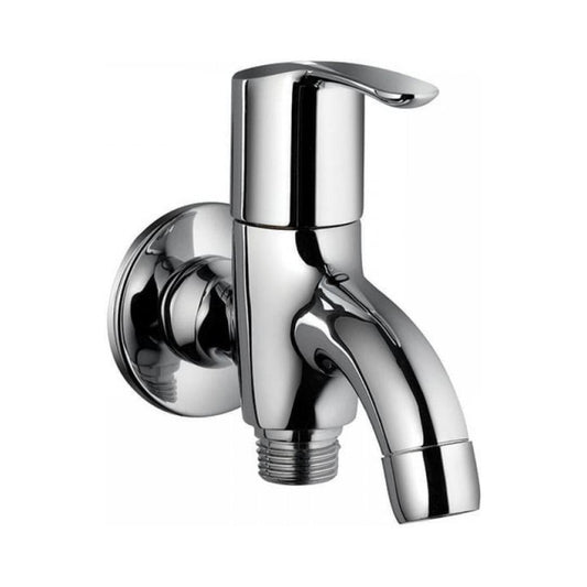 Essco WC Area 2 Way Bib Tap Cosmo COS-CHR-103041 - Chrome
