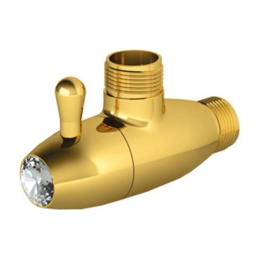 Colston Basin Area Angle Valve Crysta Gold CRYSTA GOLD Angle Valve - Gold