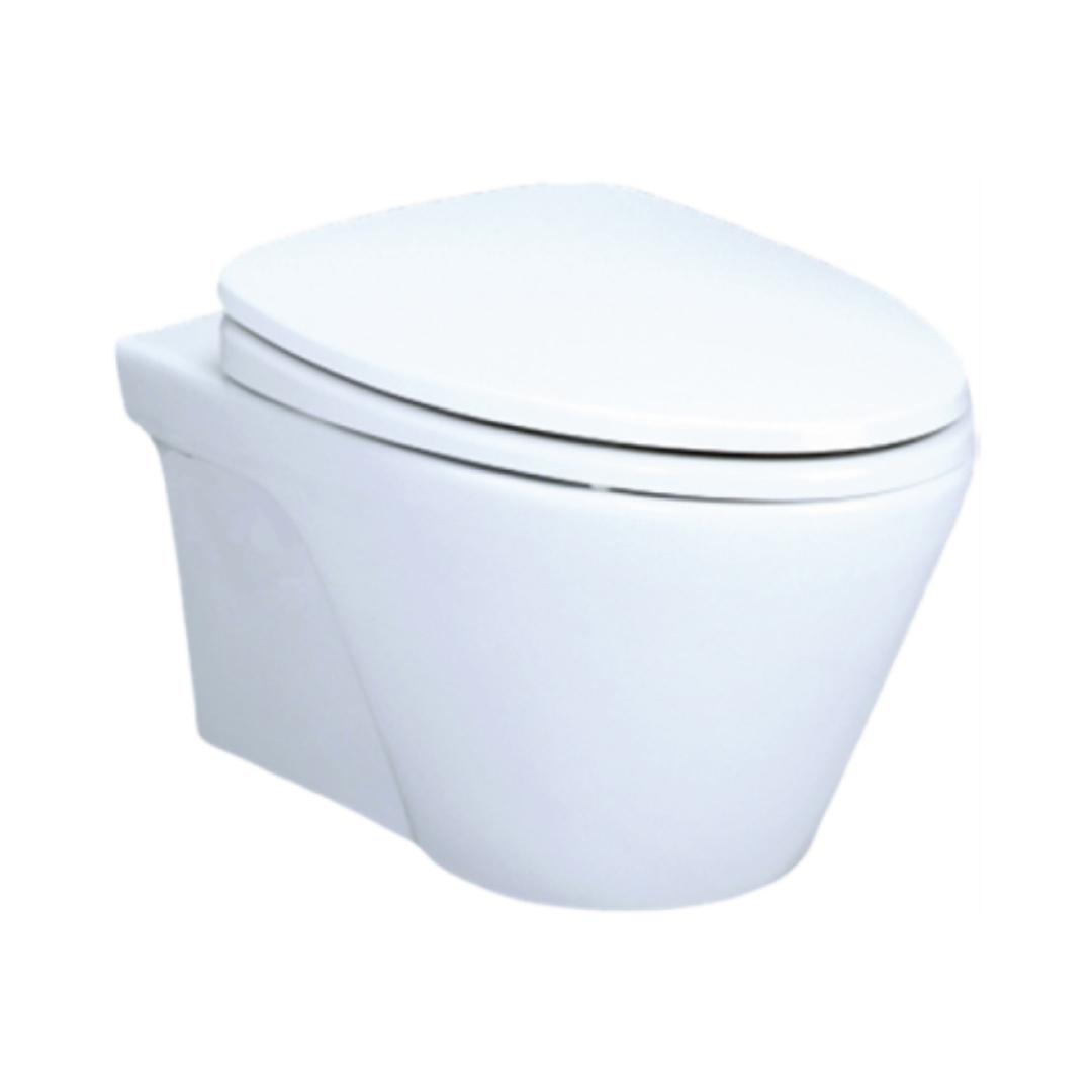 Toto Wall Hung White Closet WC Ap Wall Hung Toilet CW822RMUNW1+TC281SJ with P-Trap