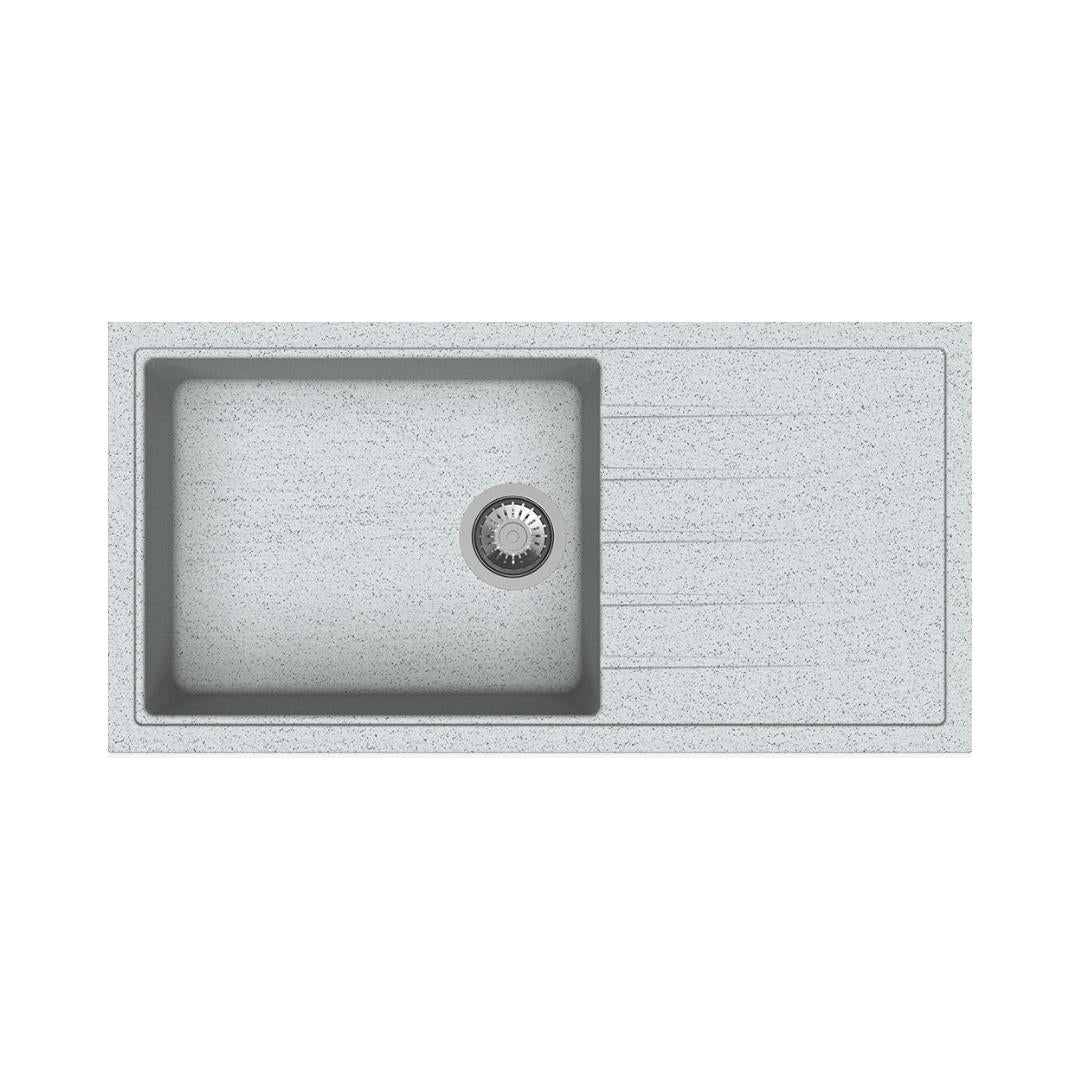 Carysil Quartz Sink Vivaldi VIVALDI D 100 L 36 X 18 ( 36 x 18 inches )  -  Crater