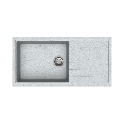 Carysil Quartz Sink Vivaldi VIVALDI D 100 L 36 X 18 ( 36 x 18 inches )  -  Crater