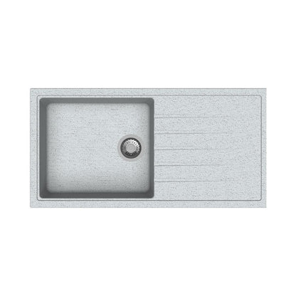 Carysil Quartz Sink Vivaldi VIVALDI D 100 L ( 40 x 20 inches )  -  Crater