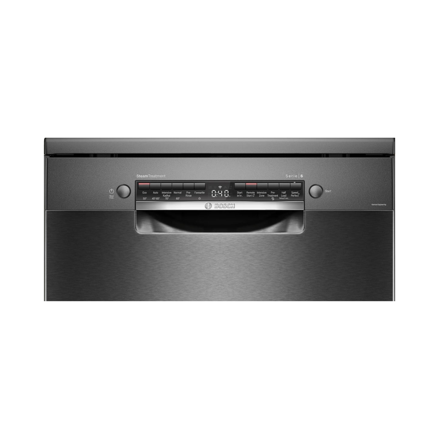 Bosch Free Standing Dishwasher Series 6 SMS6HMC00I with 15 Place Settings