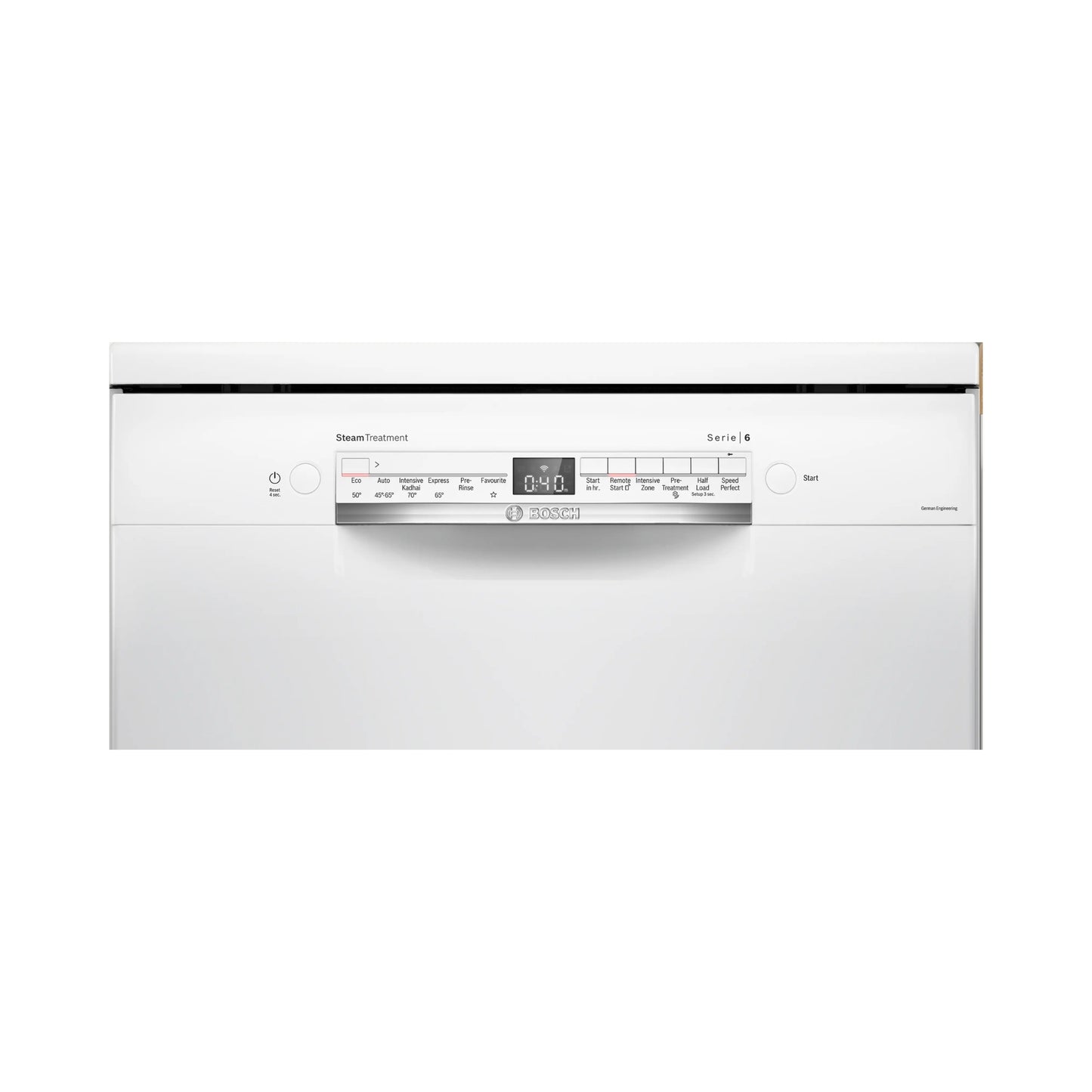 Bosch Free Standing Dishwasher Series 6 SMS6IKW01I with 14 Place Settings