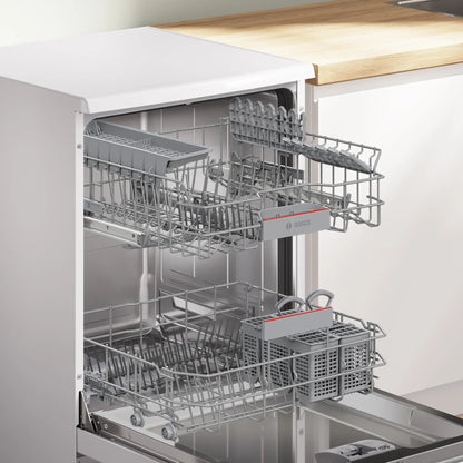 Bosch Free Standing Dishwasher Series 6 SMS6IKW01I with 14 Place Settings