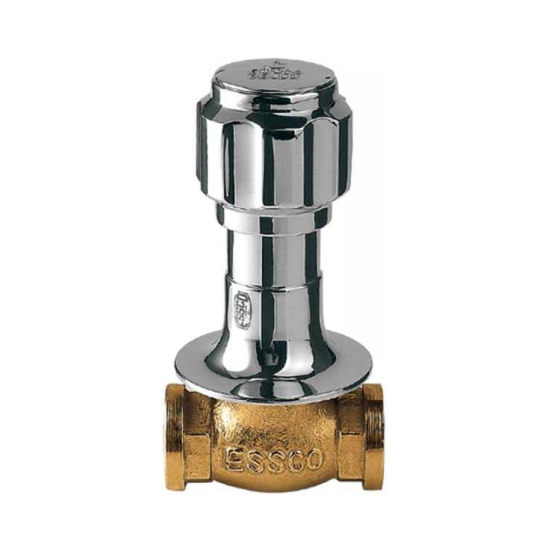 Essco Basin Area Stop Valve Delux DLX-CHR-514AKN - Chrome