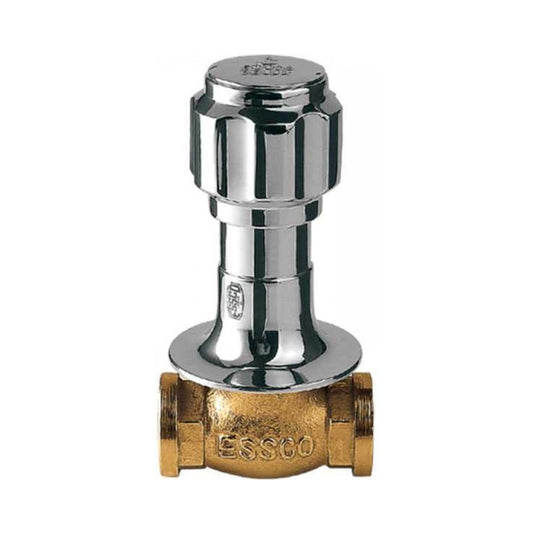 Essco Basin Area Stop Valve Delux DLX-CHR-514CKN - Chrome