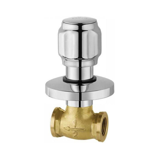 Essco Basin Area Stop Valve Delux DLX-CHR-514EKN - Chrome