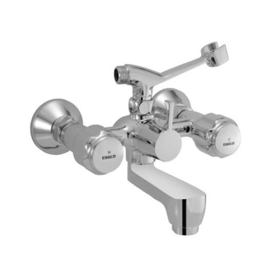 Essco 2 Way Wall Mixer Delux DLX-CHR-517KN - Chrome Finish