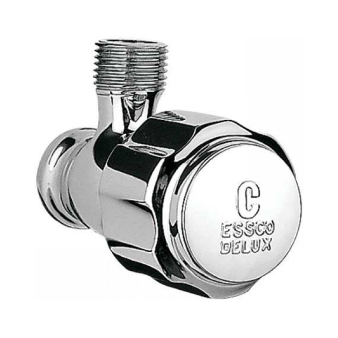Essco Basin Area Angle Valve Delux DLX-CHR-526NKN - Chrome