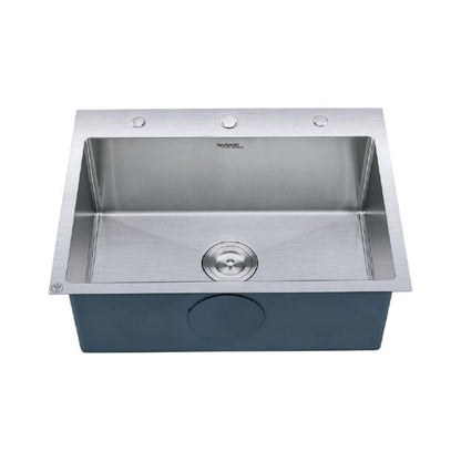 Hindware Stainless Steel Sink Designer Series DOMINGO NEO PLUS 24x20x9 ( 24 x 20 inches ) - Satin