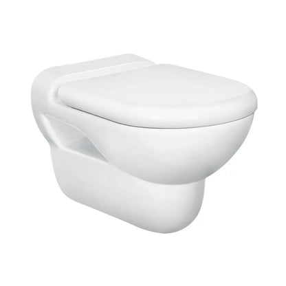 Hindware Wall Mounted White Closet WC Dove 20080 WHITE with P-Trap