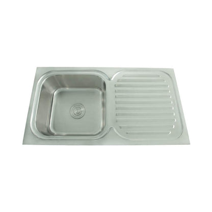 Futura Stainless Steel Sink Dura Series DURA SINGLE BOWL WITH DRAIN BOARD 36 X 19 ( 36 x 19 inches ) - Satin