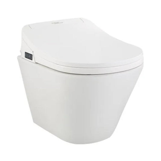 Hindware Wall Mounted White Closet WC E-Clenz 92592 STARWHITE with P-Trap