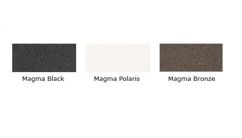 Nirali Quartz Sink Quartz Premium Range ELARA WB 1 ( 34 x 19.5 inches )  -  Magma Bronze