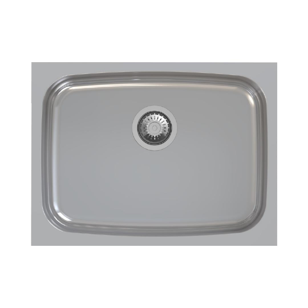 Carysil Stainless Steel Sink Elegance ELEGANCE SINGLE BOWL 19 X 16 X 7 ( 19 x 16 inches ) - Matt
