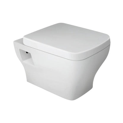 Hindware Wall Mounted White Closet WC Element 92523 WHITE with P-Trap