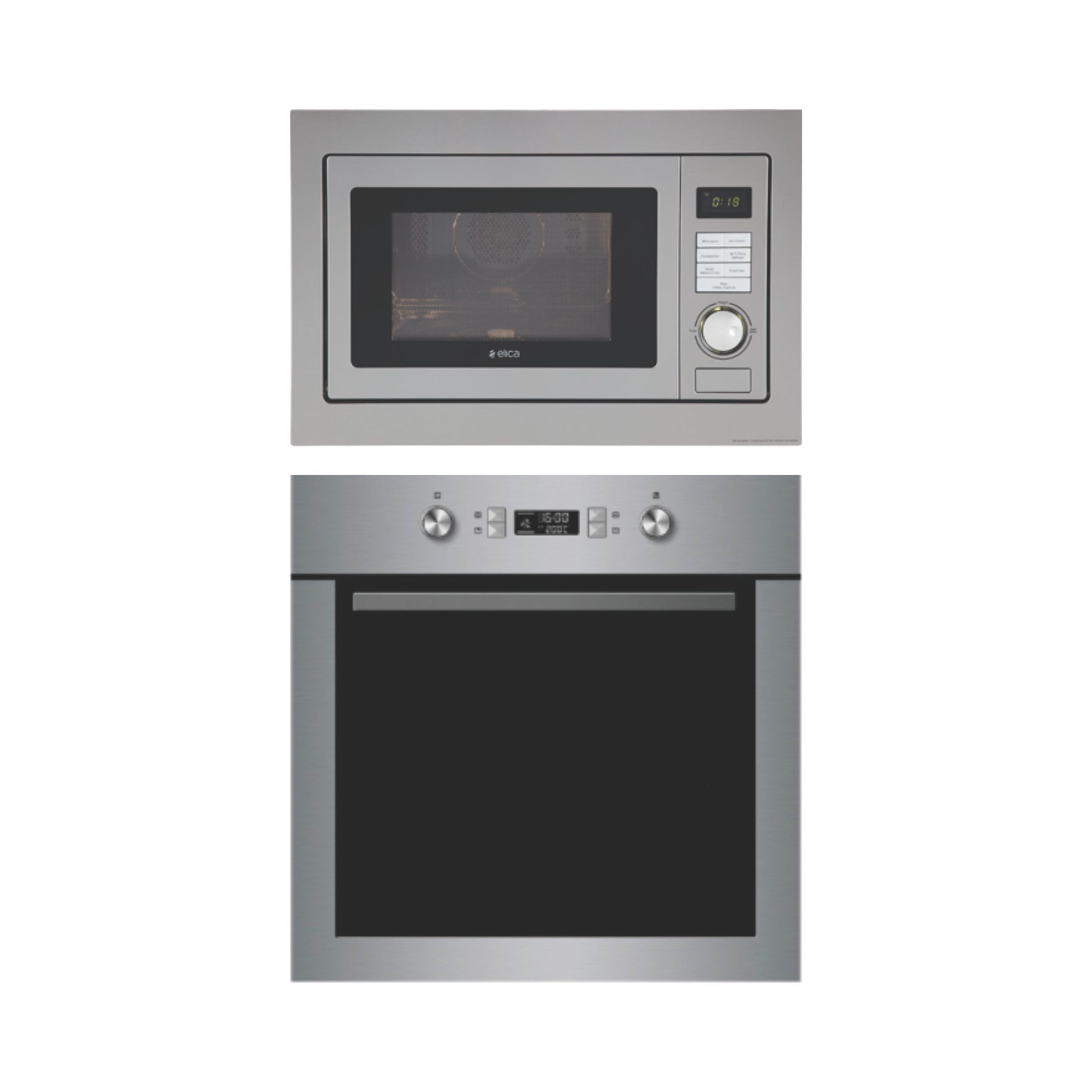 Elica Built In Oven EPBI 965 MMF + Elica Built-In Microwave EPBI MWO G28 TOUCH