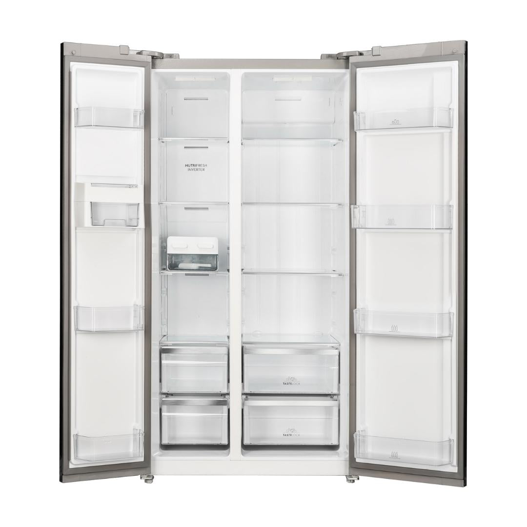 Electrolux Free Standing Side By Side Door Refrigerator 545 Ltrs UltimateTaste 700 ESE5401AB