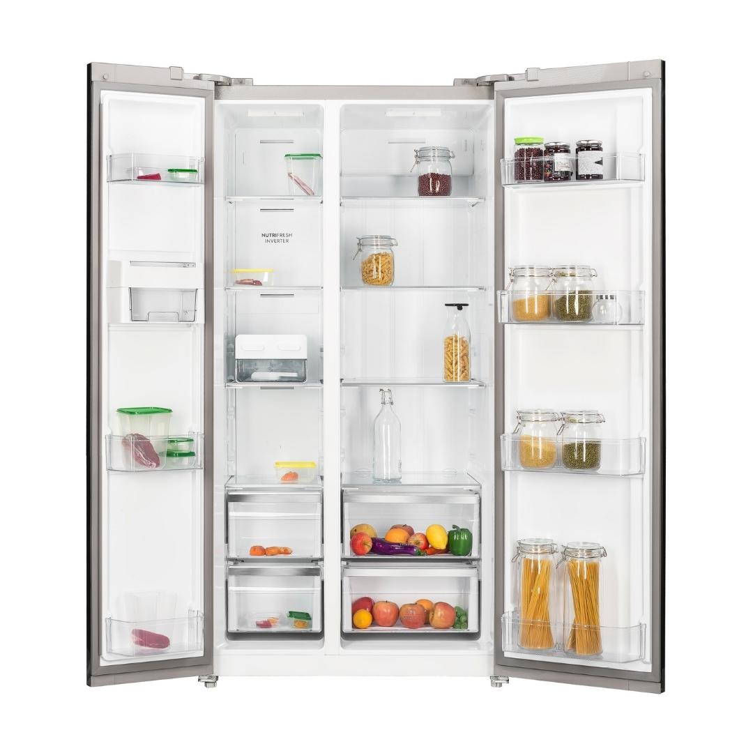 Electrolux Free Standing Side By Side Door Refrigerator 545 Ltrs UltimateTaste 700 ESE5401AB