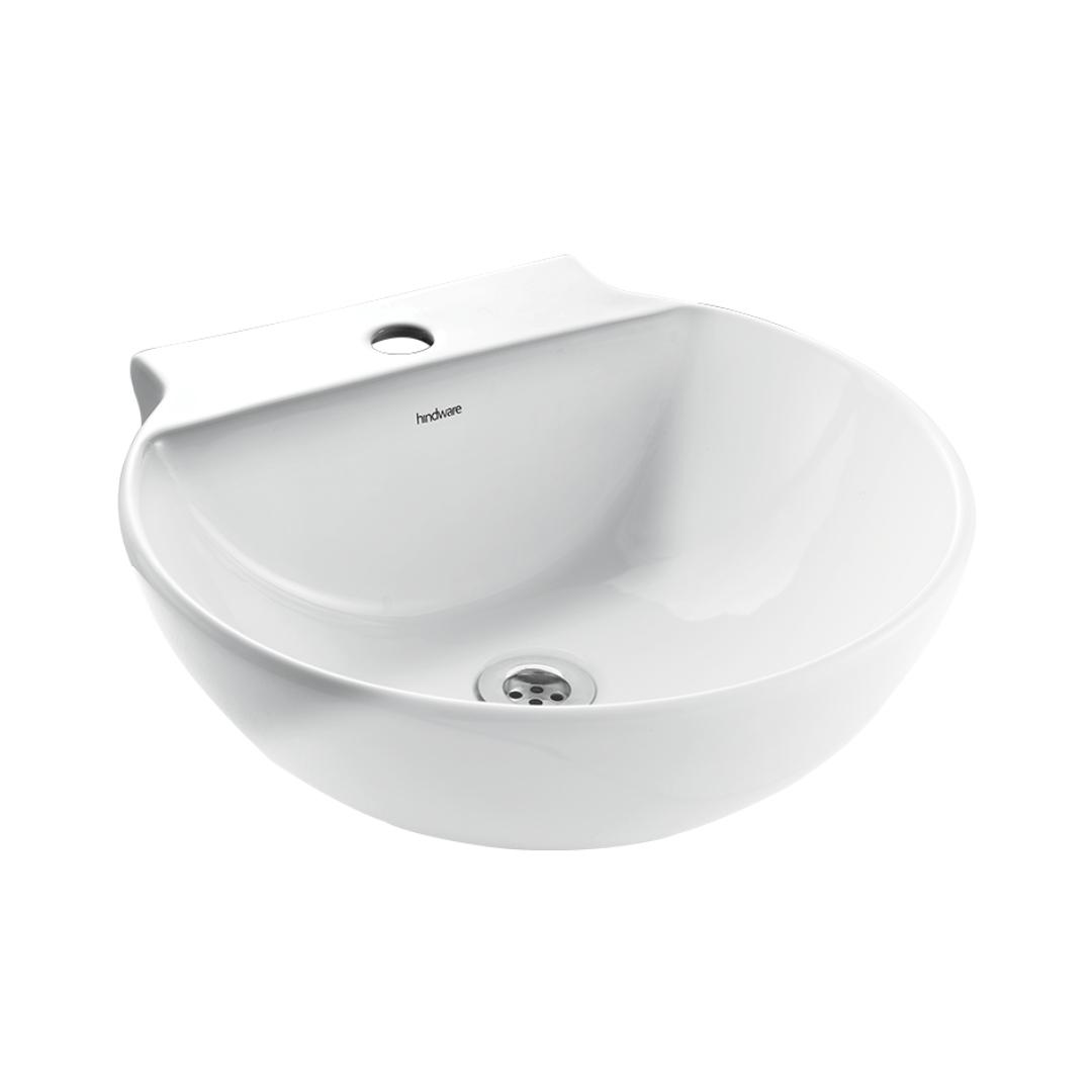 Hindware - Table Top Semi Circle White Wash Basin - ETIOS 10109 by ...