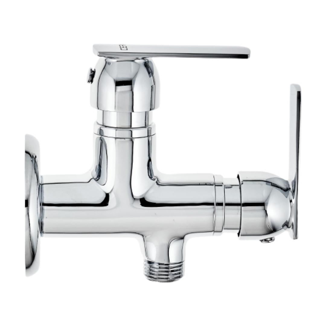 Cera Basin Area 2 Way Angle Valve Titanium F1003211 - Chrome