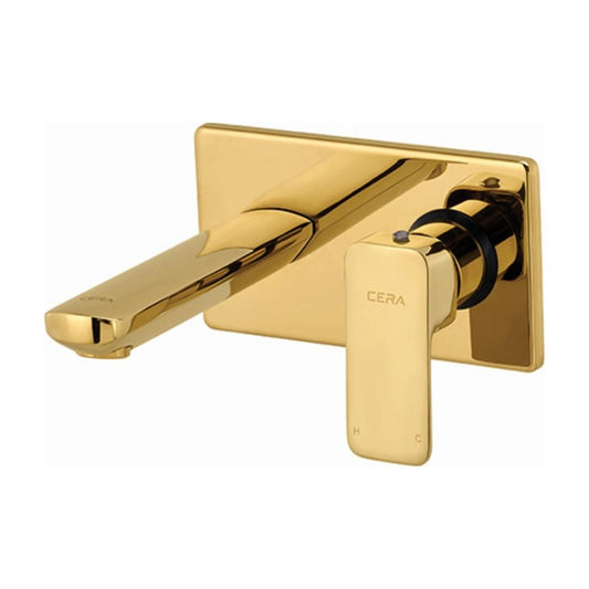 Cera Wall Mounted Basin Mixer Ruby F1005473FG - French Gold
