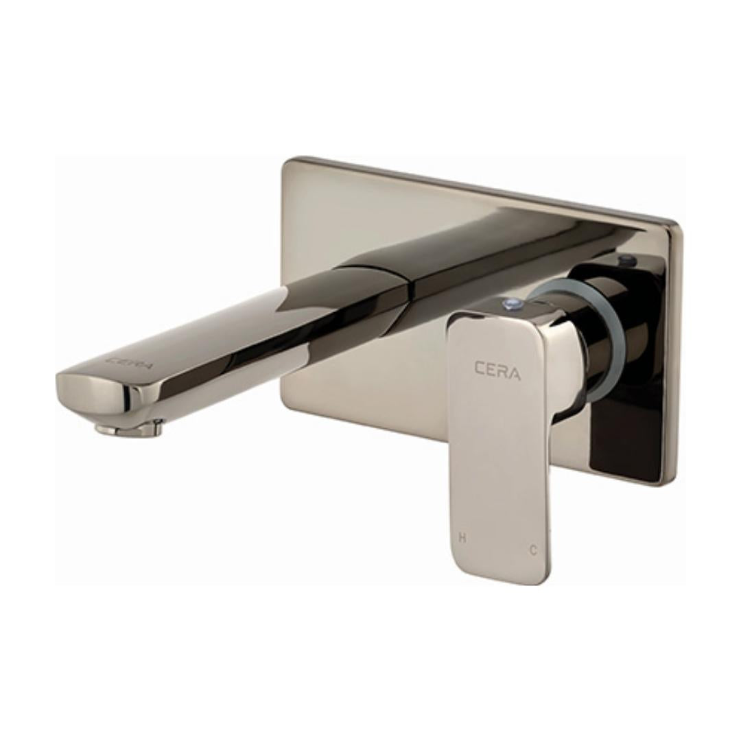 Cera Wall Mounted Basin Mixer Ruby F1005473GG - Graphite Grey