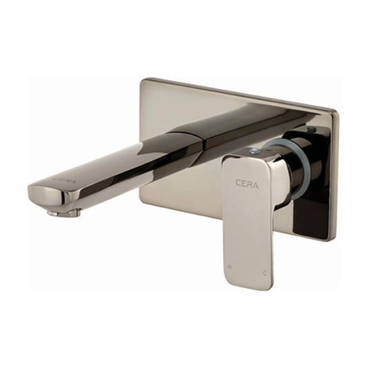 Cera Wall Mounted Basin Mixer Ruby F1005473GG - Graphite Grey