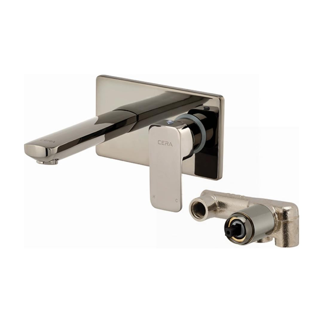 Cera Wall Mounted Basin Mixer Ruby F1005473GG - Graphite Grey