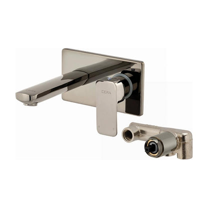 Cera Wall Mounted Basin Mixer Ruby F1005473GG - Graphite Grey