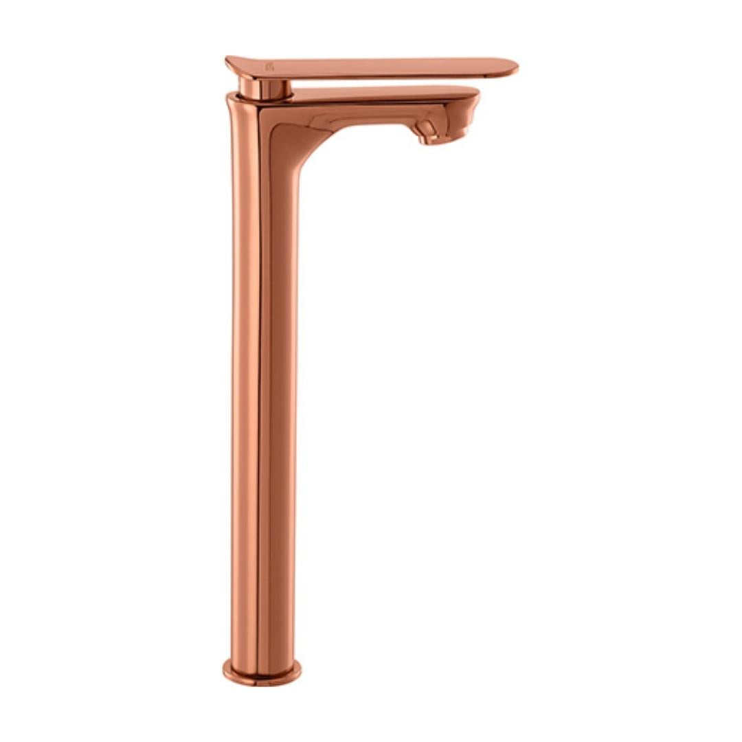 Cera Table Mounted Tall Boy Basin Tap Brooklyn F1018102RG - Rose Gold