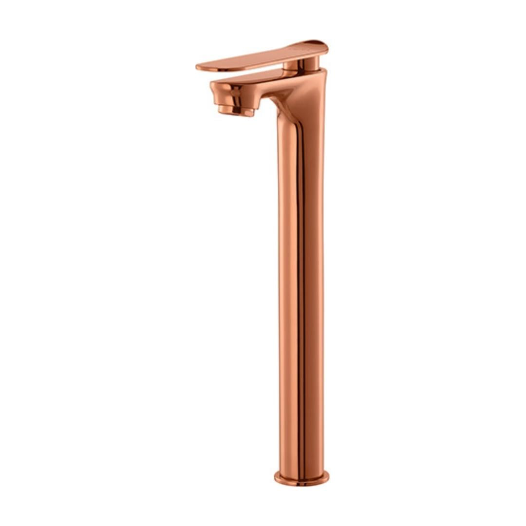 Cera Table Mounted Tall Boy Basin Tap Brooklyn F1018102RG - Rose Gold