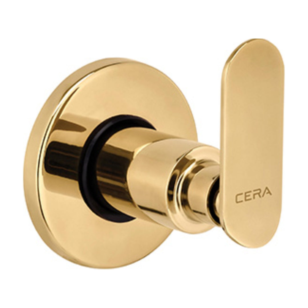 Cera Basin Area Stop Valve Brooklyn F1018351FG - French Gold