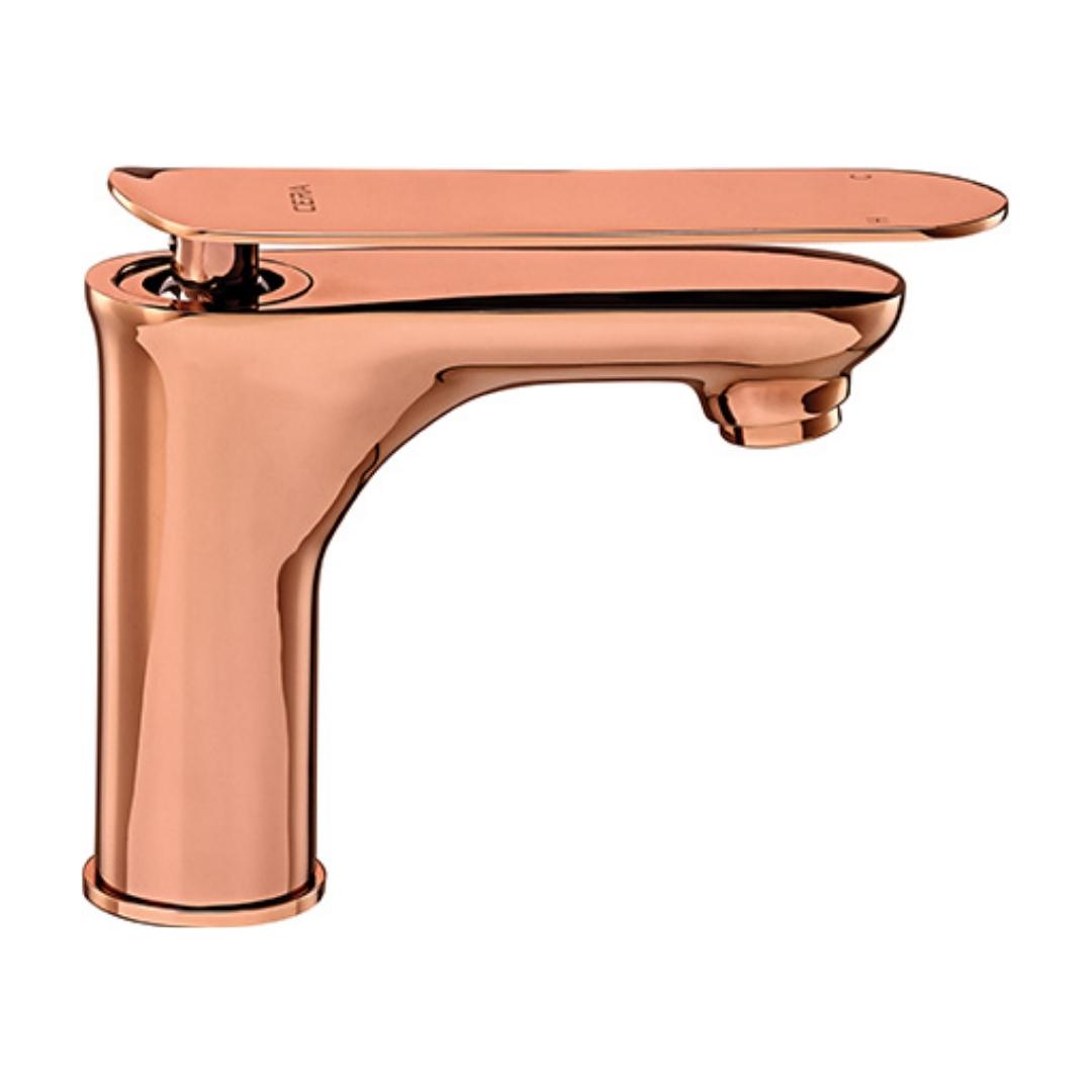 Cera Table Mounted Regular Basin Mixer Brooklyn F1018451RG - Rose Gold