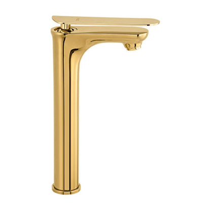 Cera Table Mounted Tall Boy Basin Mixer Brooklyn F1018452FG - French Gold